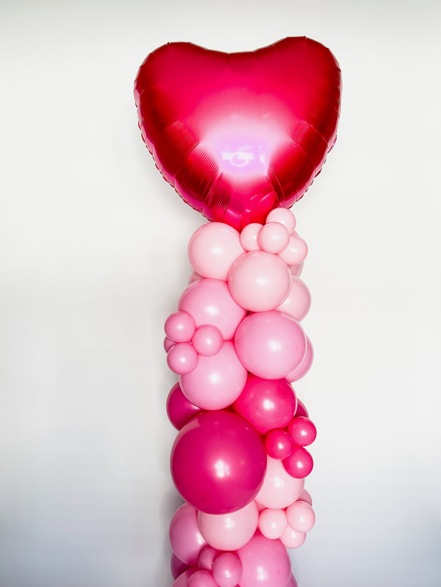 Heart Balloon Column